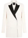 LIU JO double-breasted blazer - White