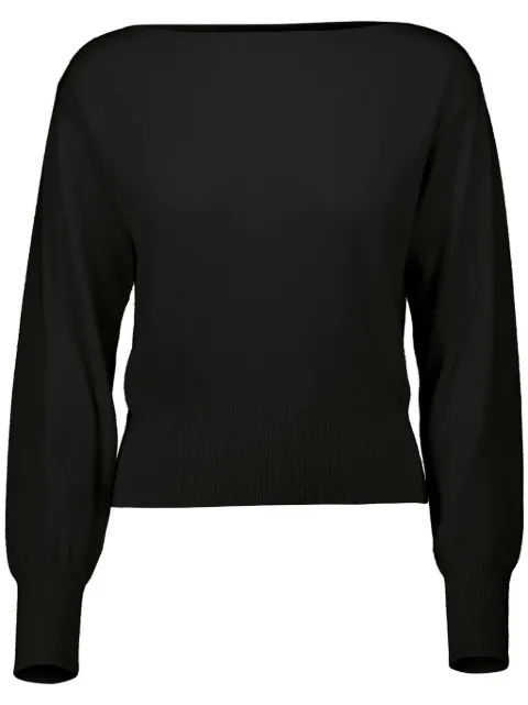Allude jersey con cuello barco