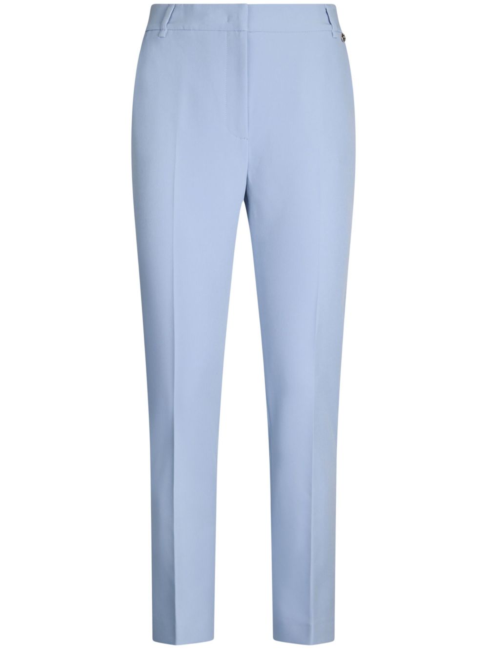 pressed-crease trousers