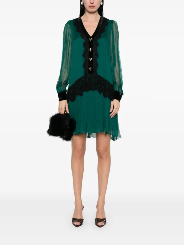 silk mini dress green Sylvester Mini Dress Green - US 0 main image 0