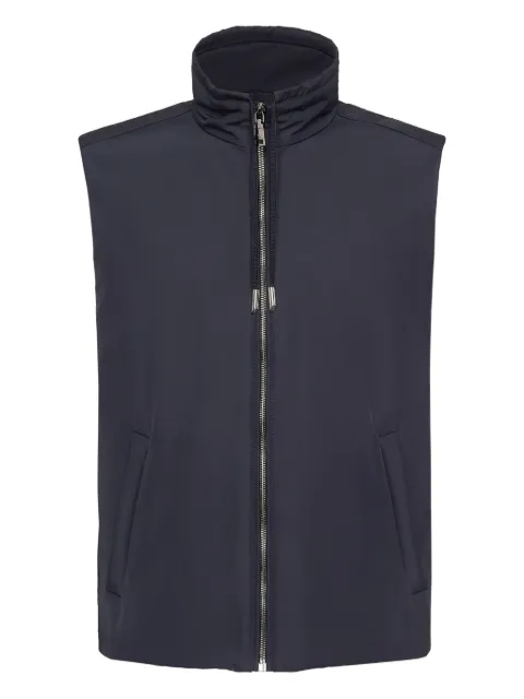 Billionaire zip-up gilet 