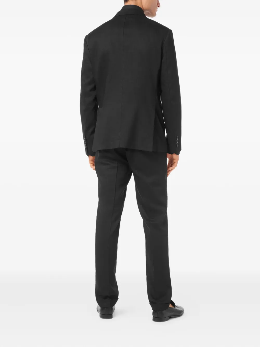 Billionaire Blazer met enkele rij knopen Zwart