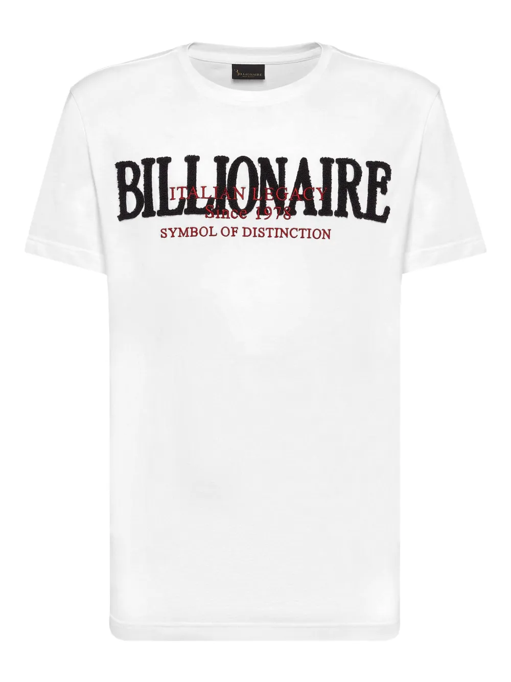 Billionaire playera con cuello redondo | blanco | Image 1