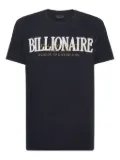 Billionaire round-neck T-shirt - Blue