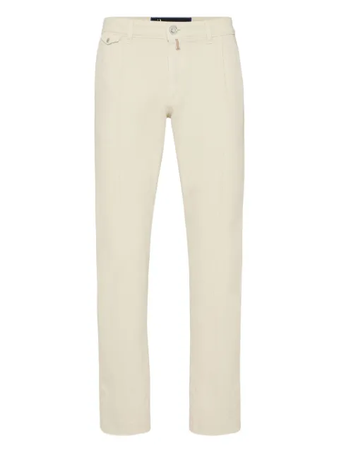 Billionaire button-fastening jeans 
