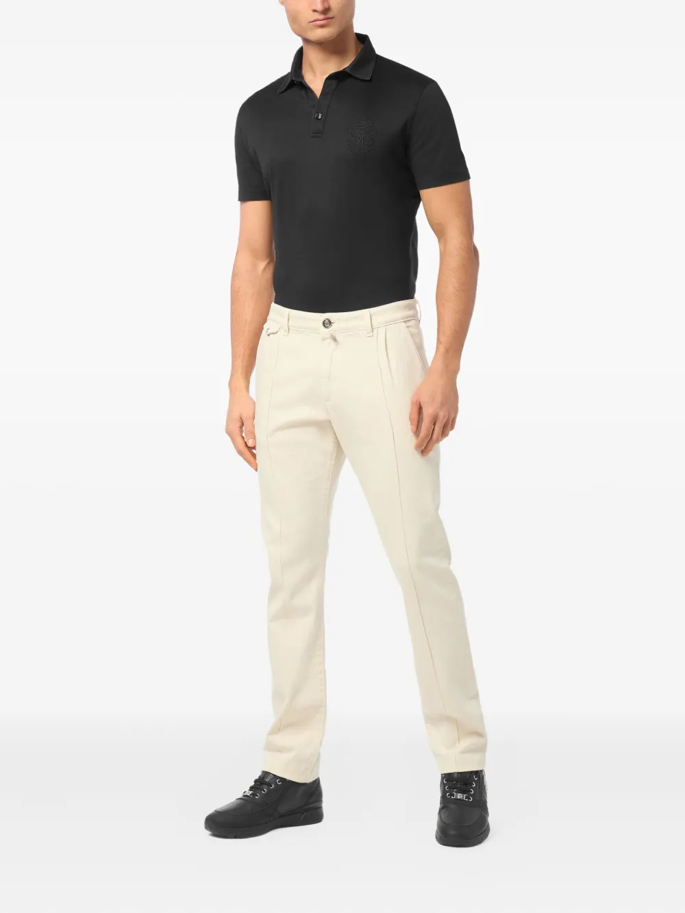 Billionaire Jeans met knoopsluiting - Beige