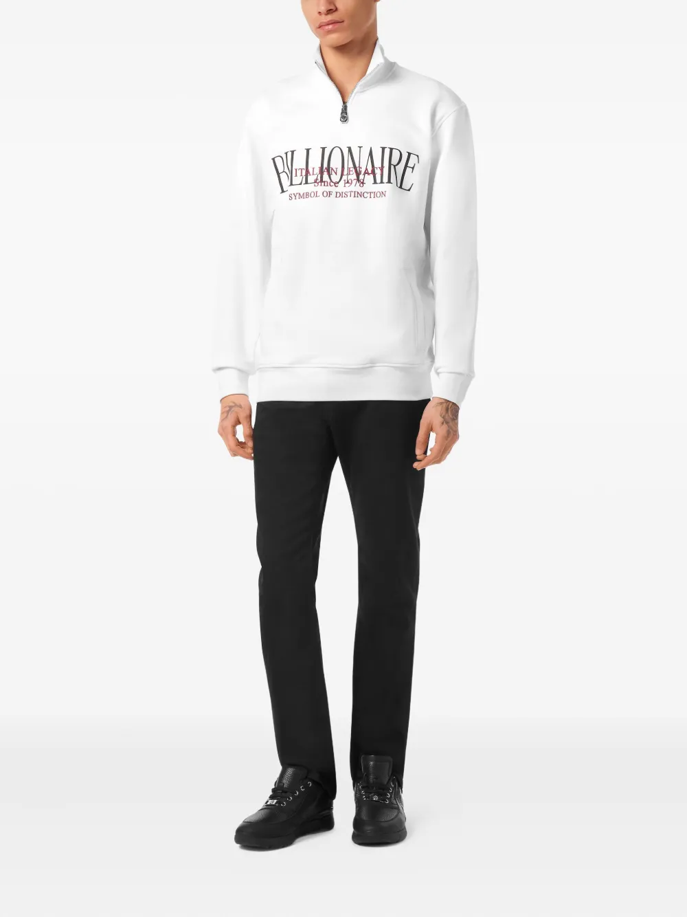 Billionaire logo-print sweatshirt | Sudaderas | Image 2