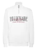 Billionaire logo-print sweatshirt - White