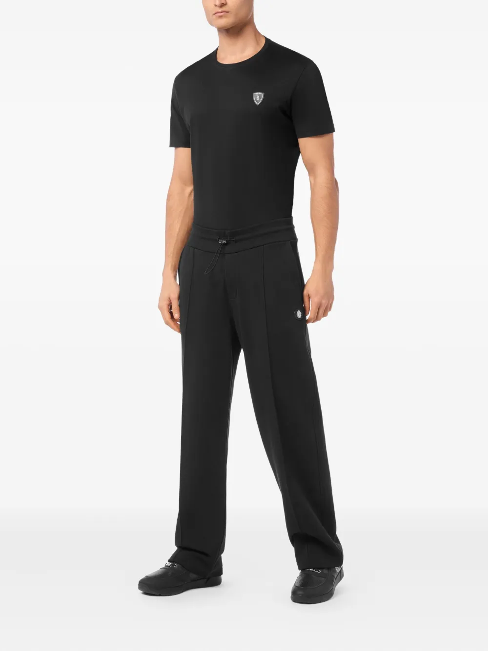 Billionaire Broek met geborduurd logo - Zwart