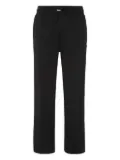 Billionaire logo-embroidered trousers - Black