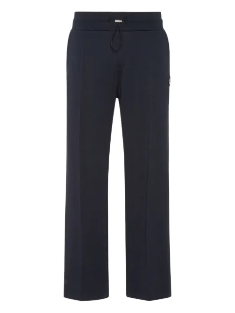 Billionaire logo-embroidered track pants 