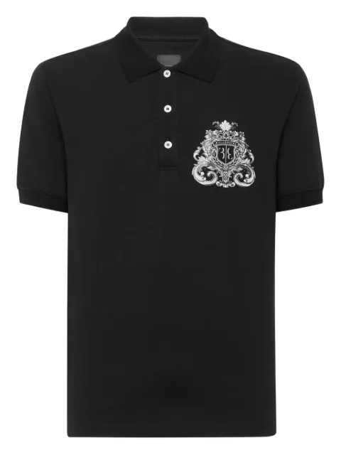 Billionaire logo-embroidered polo shirt 