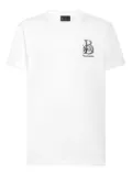 Billionaire logo-embroidered T-shirt - White