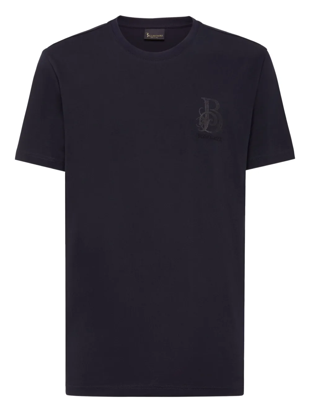 logo-embroidered T-shirt