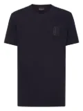 Billionaire logo-embroidered T-shirt - Blue