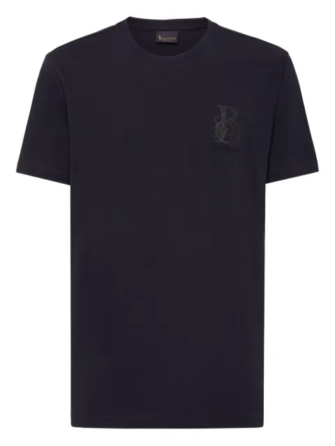 Billionaire logo-embroidered T-shirt