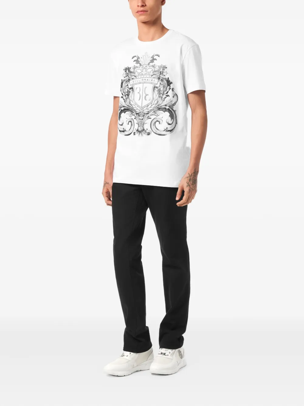 Billionaire crest-print T-shirt | T-Shirts | Image 2