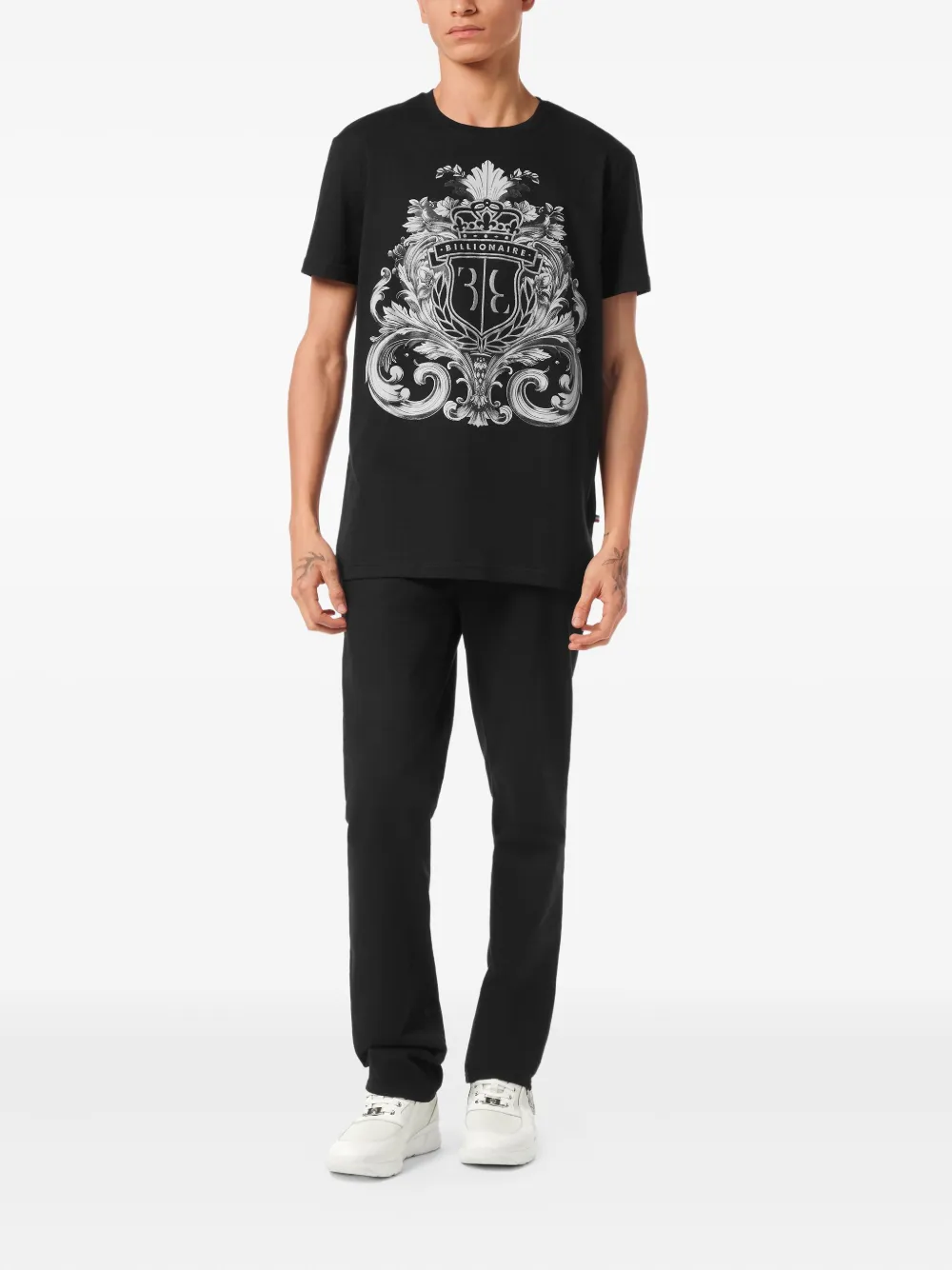 Billionaire crest-print T-shirt | T-Shirts | Image 2