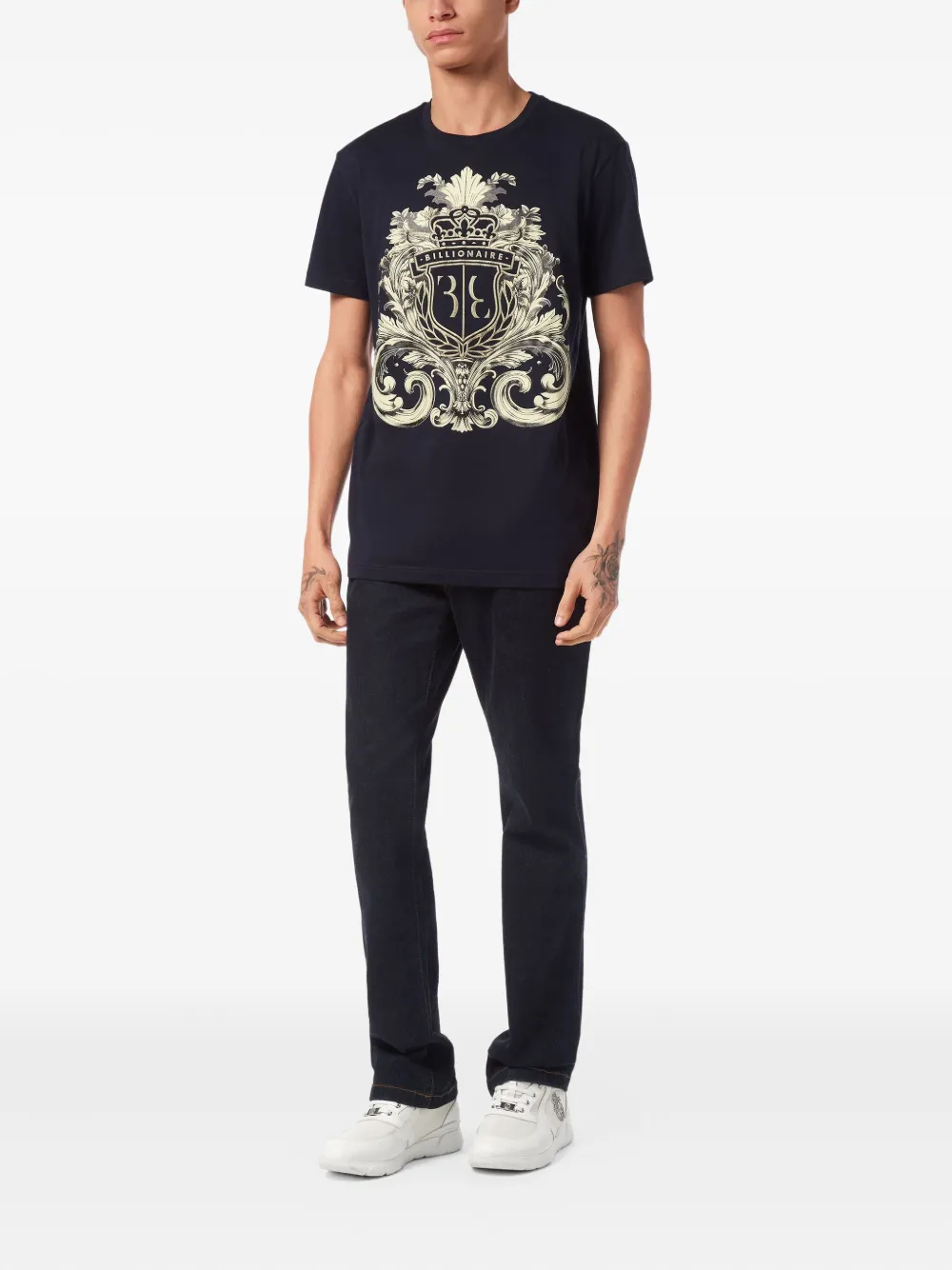 Billionaire crest-print T-shirt | T-Shirts | Image 2