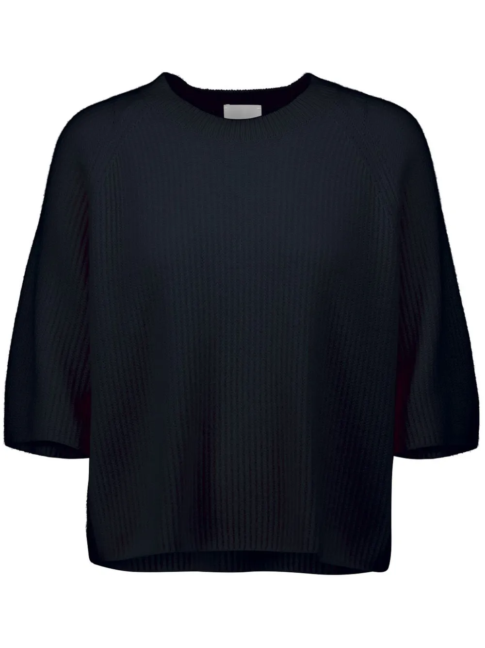 Allude ribbed-knit T-shirt | Blue | Image 1