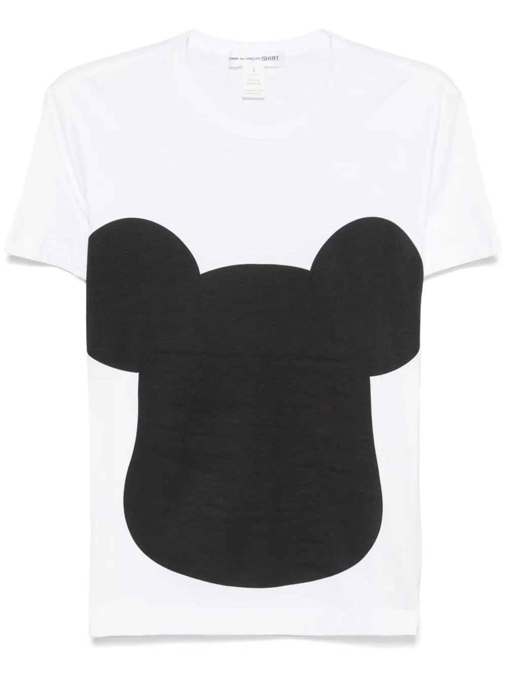 Comme Des Garçons Shirt x MEDICOM TOY T-shirt met print Wit