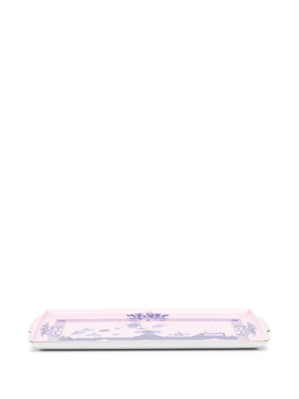 GINORI 1735 large Azalea tray (33.5 cm x 18 cm) - Roze