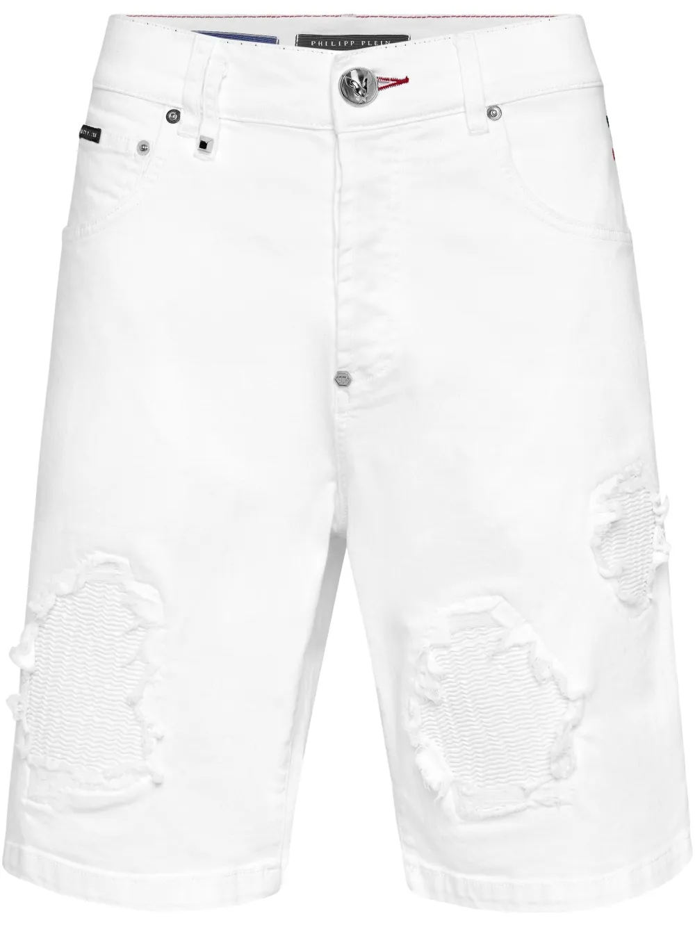 Philipp Plein Denim shorts Wit
