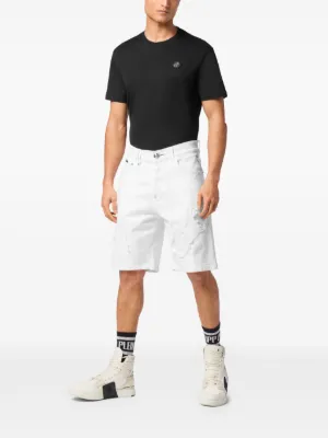 PHILIPP PLEIN デニム ショートパンツ　Sサイズ Philipp Plein デニムショートパンツ メンズ通販 - FARFETCH