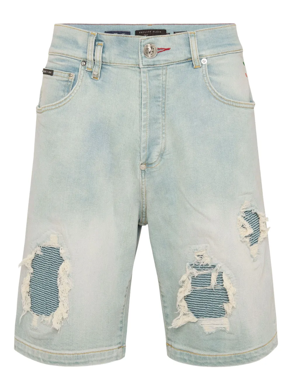 Philipp Plein Distressed Shorts