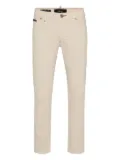 Philipp Plein logo-patch jeans - Neutrals