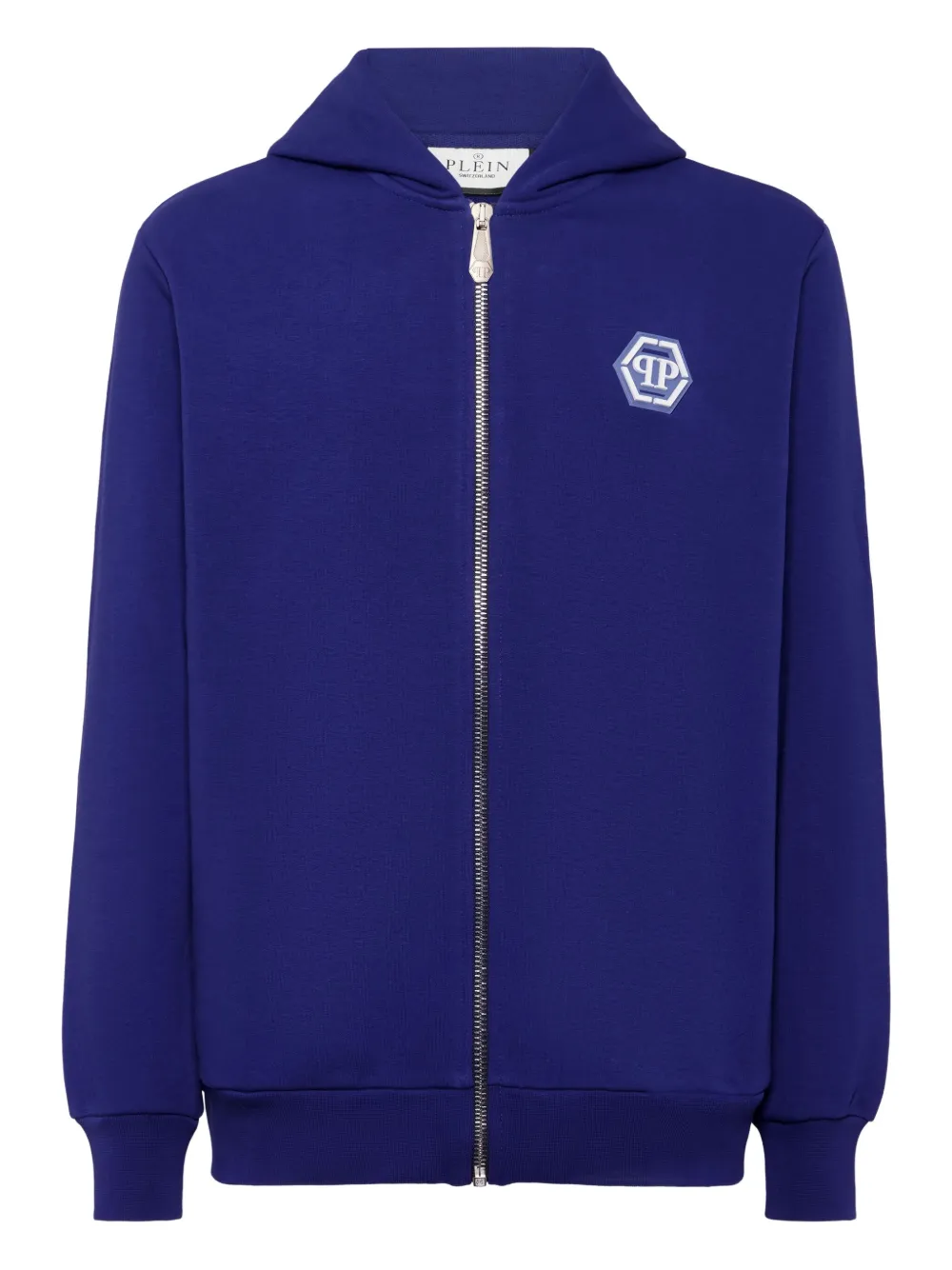Philipp Plein Hoodie met rits Blauw