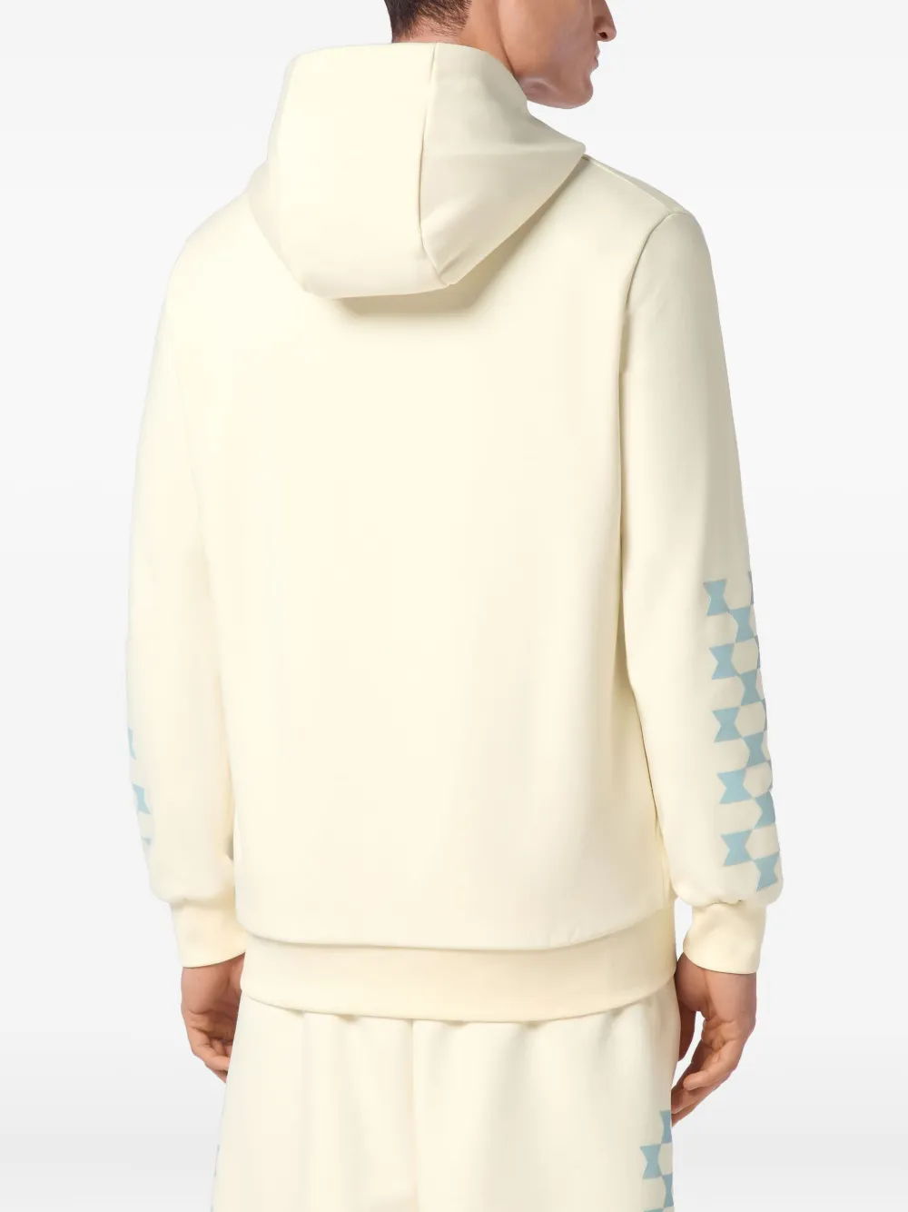 Philipp Plein Checkmate hoodie Wit