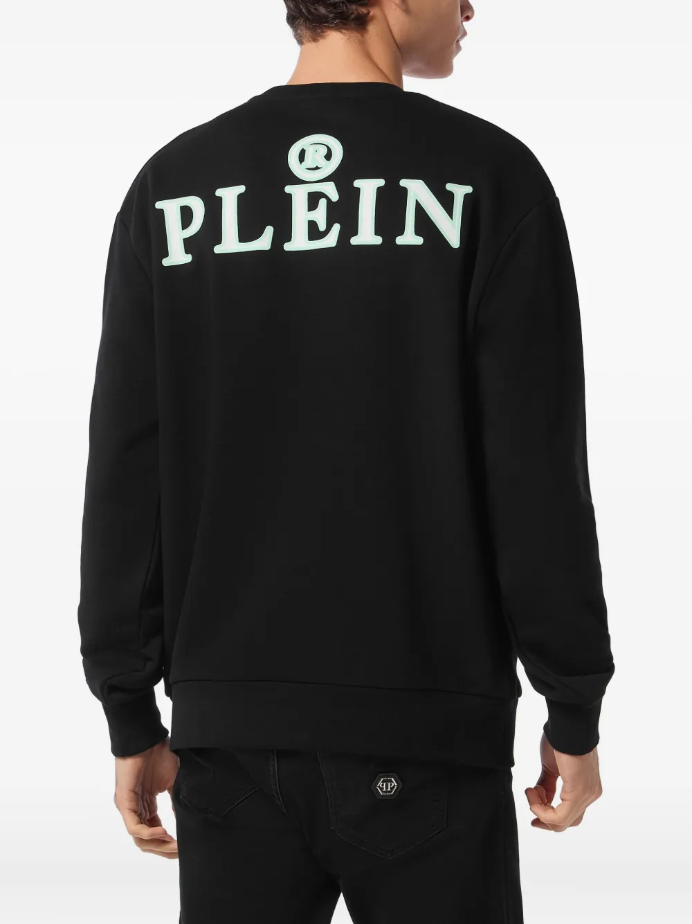 Philipp Plein Katoenen sweater Zwart
