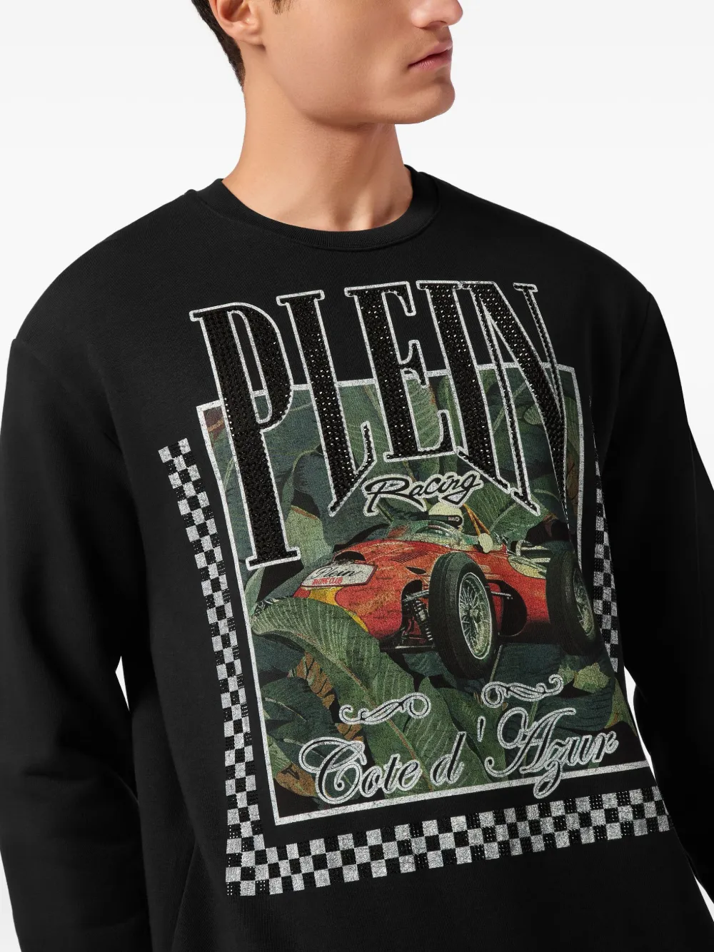 Philipp Plein Racing sweater Zwart