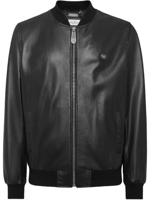 Philipp Plein chamarra con motivo Skull