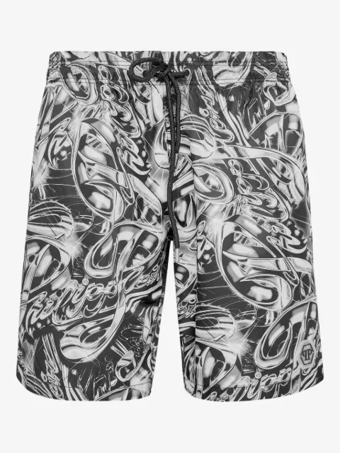 Philipp Plein shorts de playa Boxer