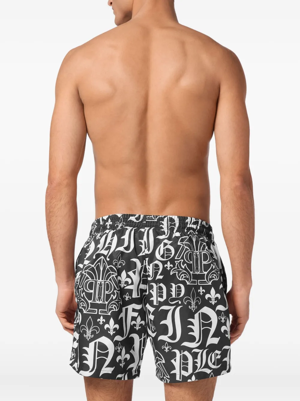 Philipp Plein Boxer zwembroek Zwart