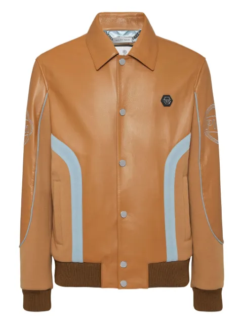 Philipp Plein Coster leather jacket 