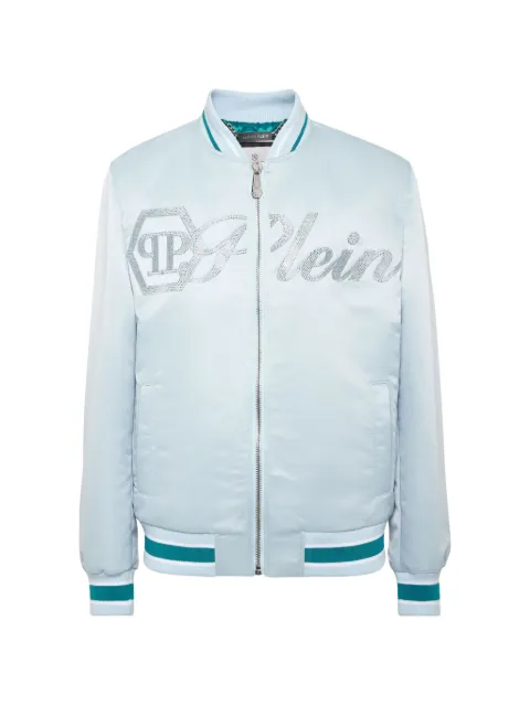 Philipp Plein サテン ボンバージャケット