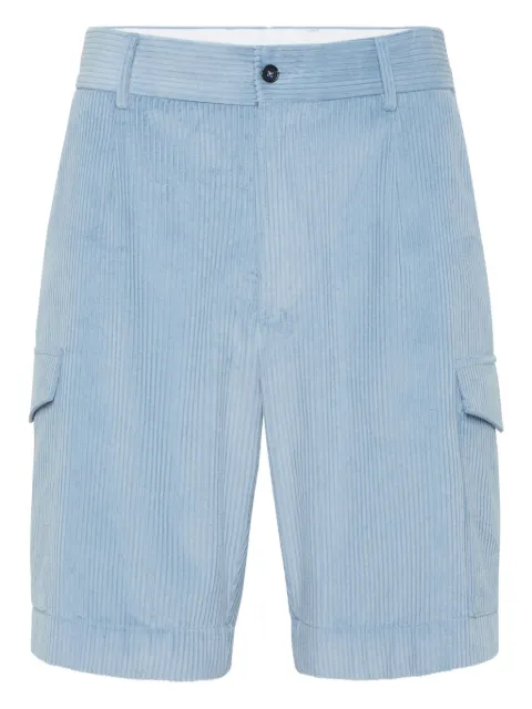 Philipp Plein Cool Kid velvet cargo shorts