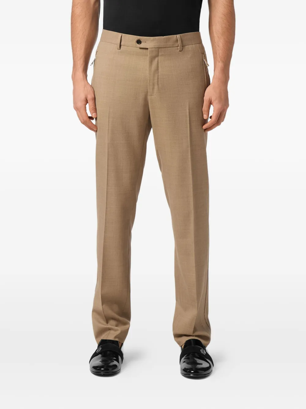 PHILIPP PLEIN WIDE-LEG TROUSERS