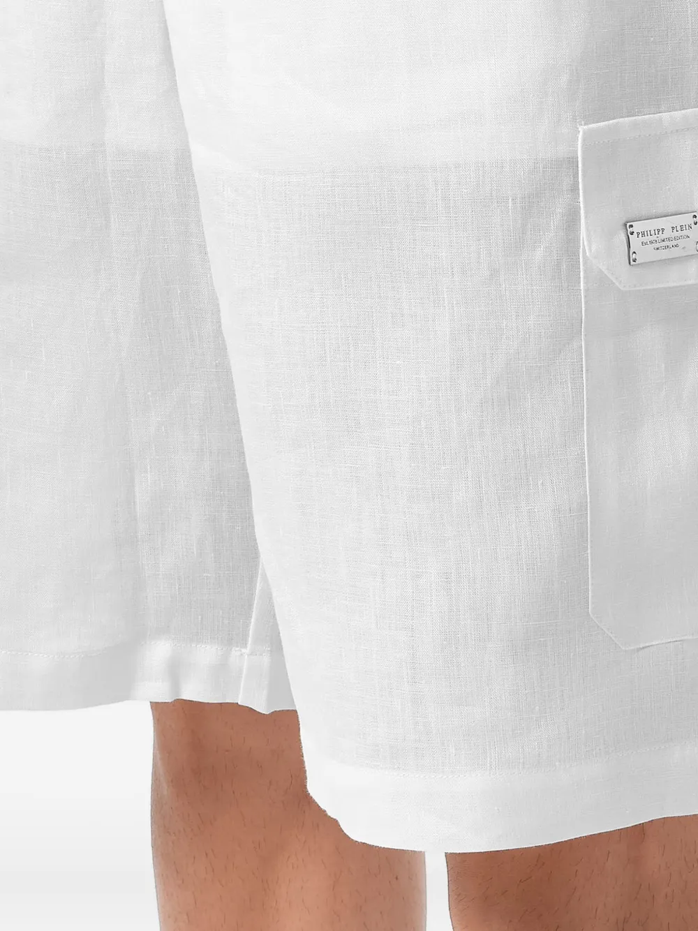 Philipp Plein Katoenen shorts Wit