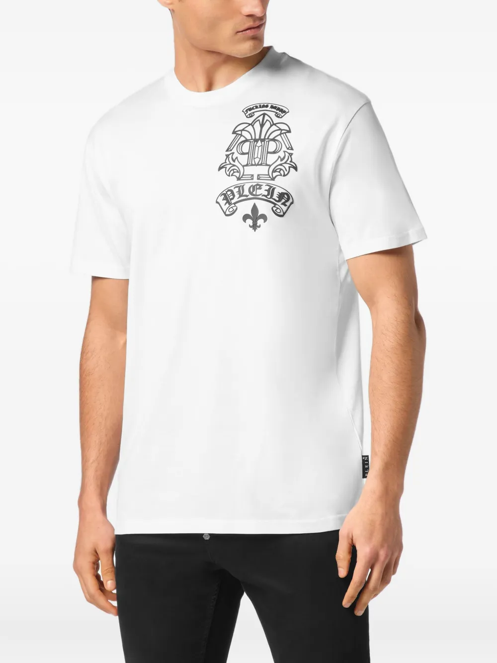 Philipp Plein Tattoo T-shirt Wit