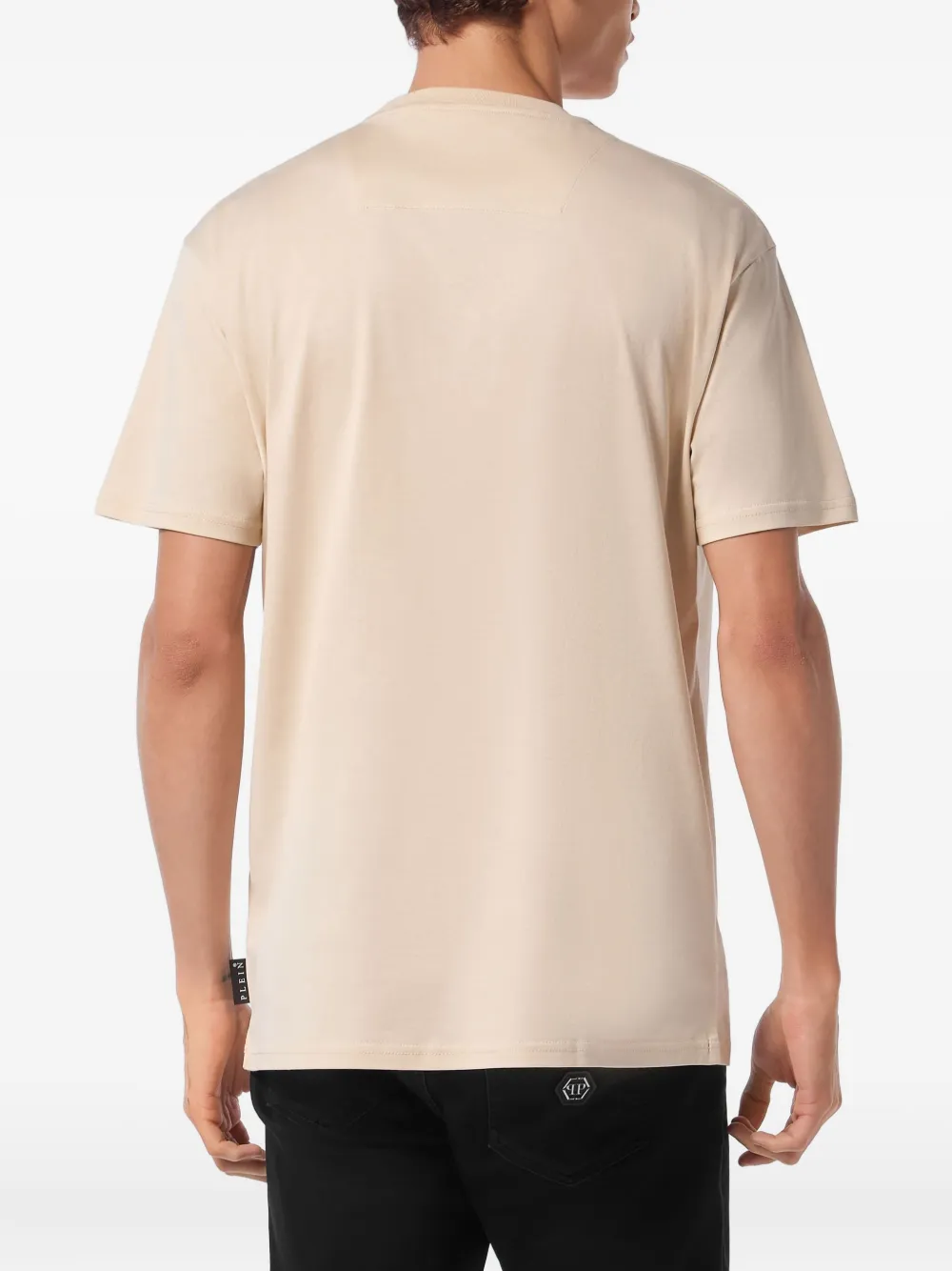 Philipp Plein Hexagon T-shirt Beige