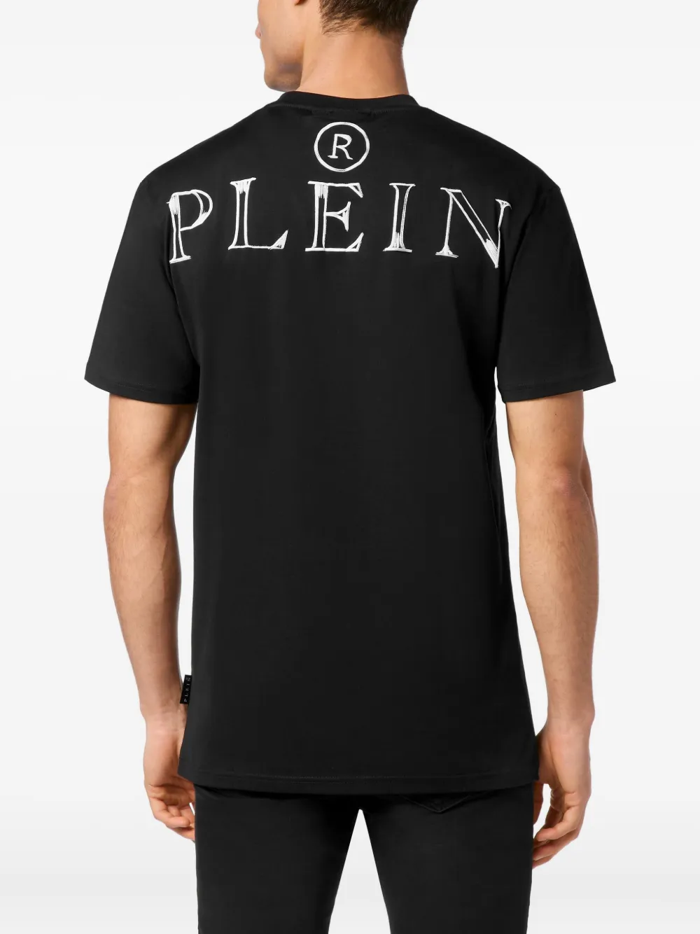 Philipp Plein T-shirt met doodskopprint Zwart