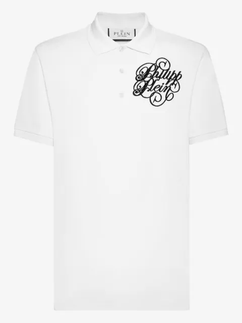 Philipp Plein playera tipo polo Coursive