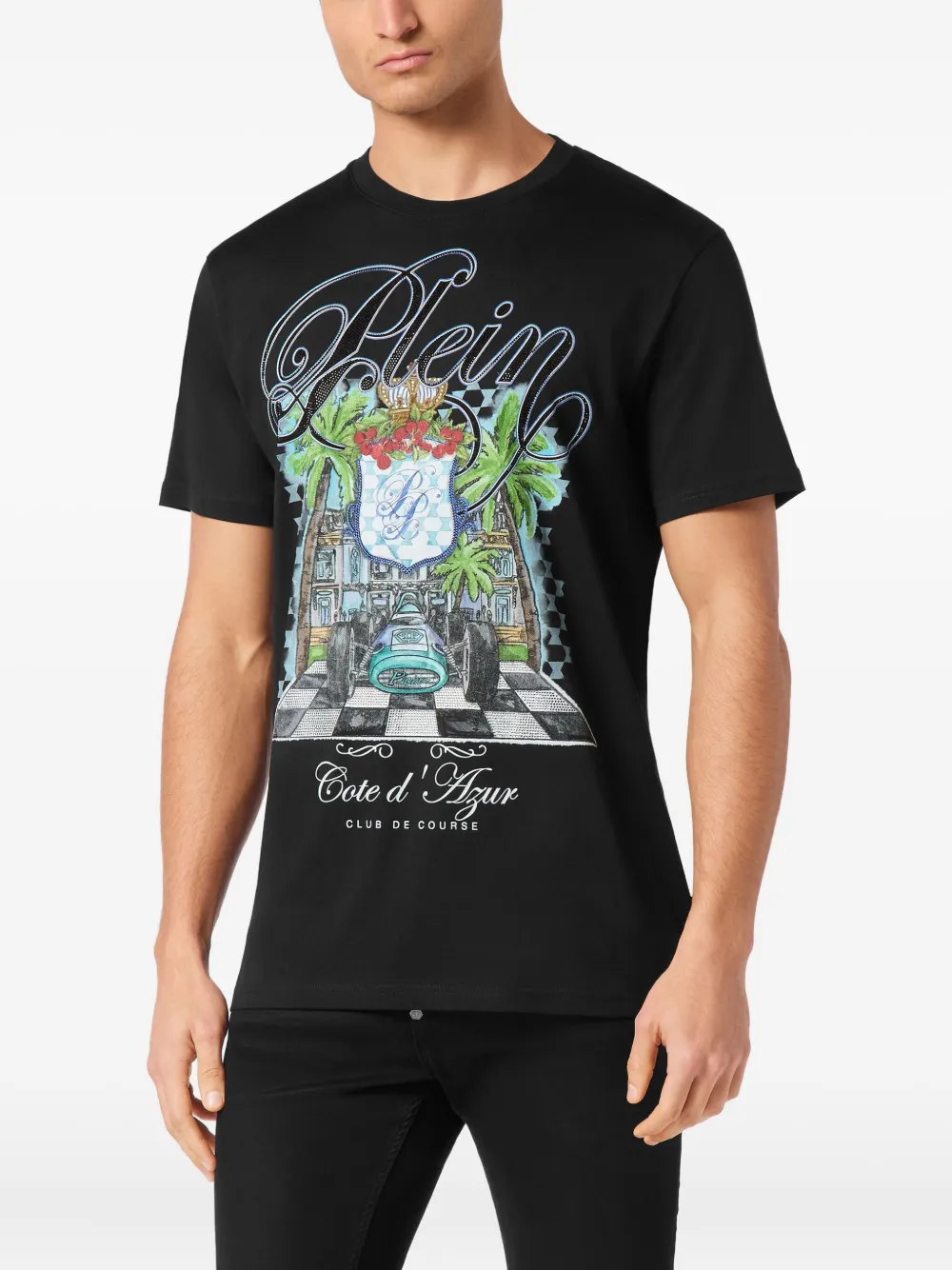 Philipp Plein Cote D'Azur T-shirt Zwart