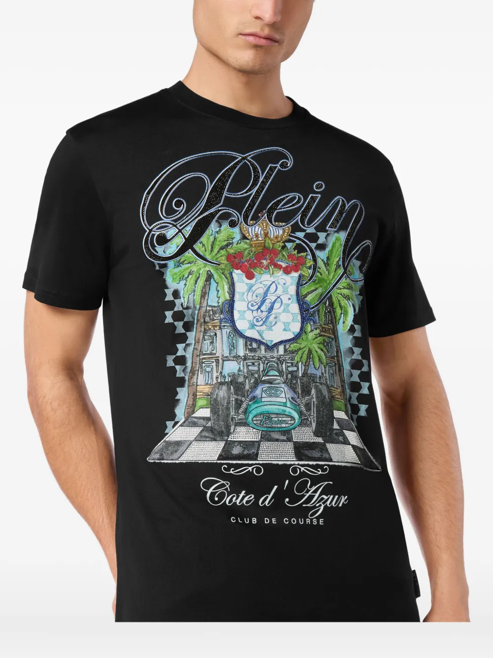 Philipp Plein Cote D'Azur T-shirt Zwart