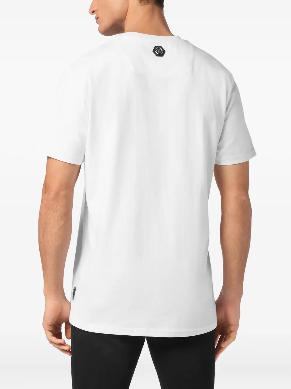 Philipp Plein Supercar Racing T-shirt Wit