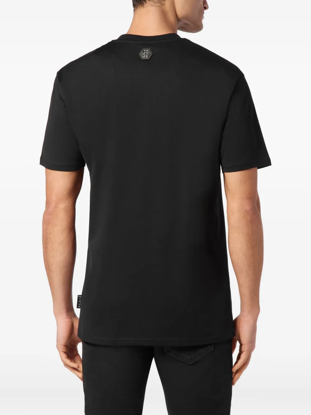 Philipp Plein Coursive T-shirt Zwart